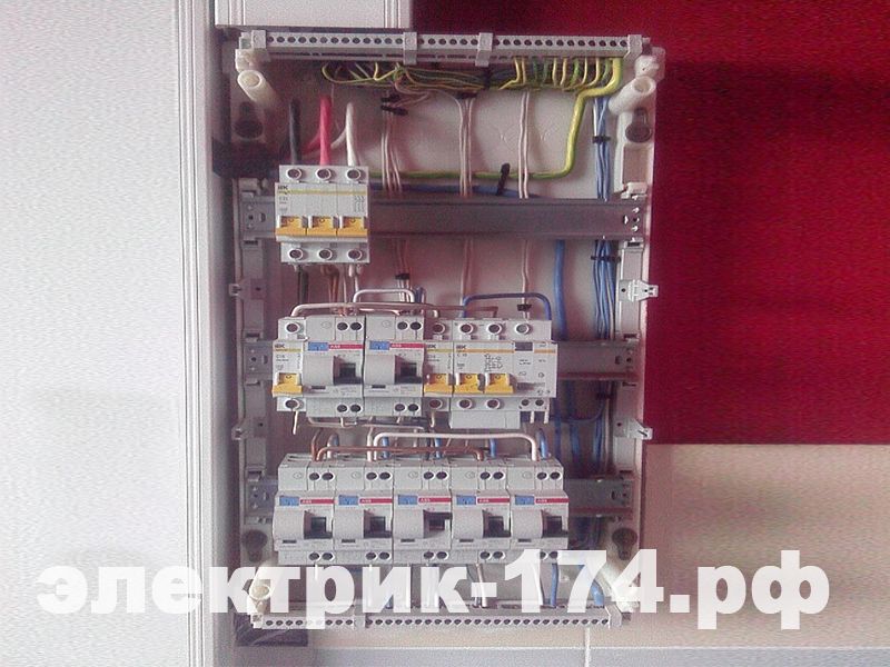 Сборка квартирных щитов